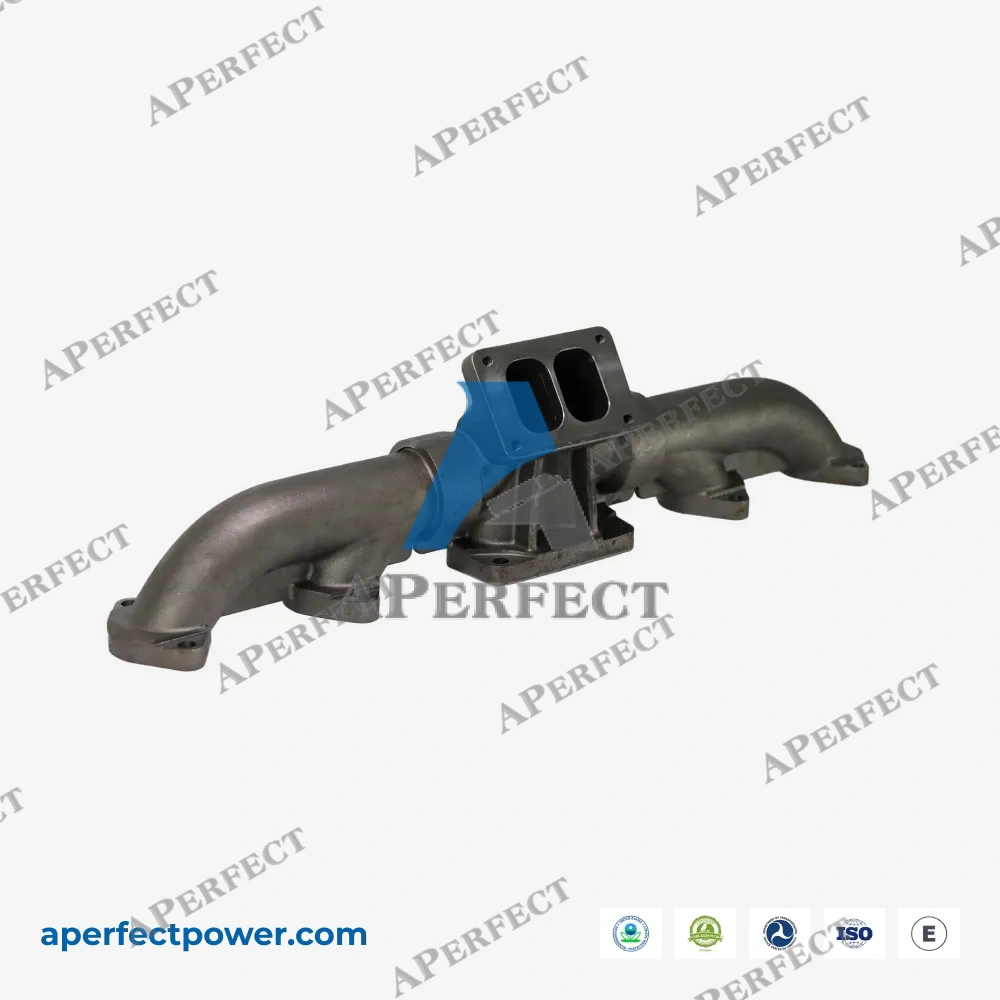 Aperfect exhaust manifold for Cummins ISX CM570 T6 flange
