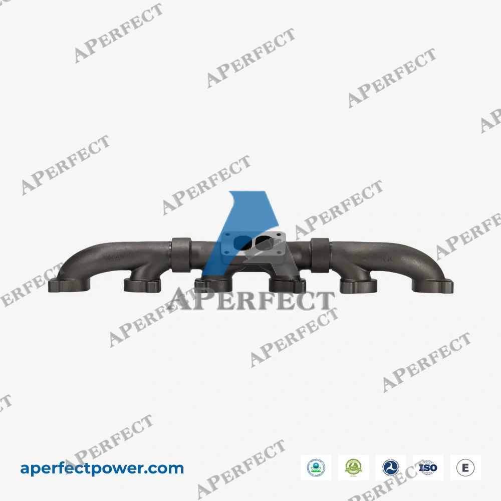 Aperfect exhaust manifold for Detroit
