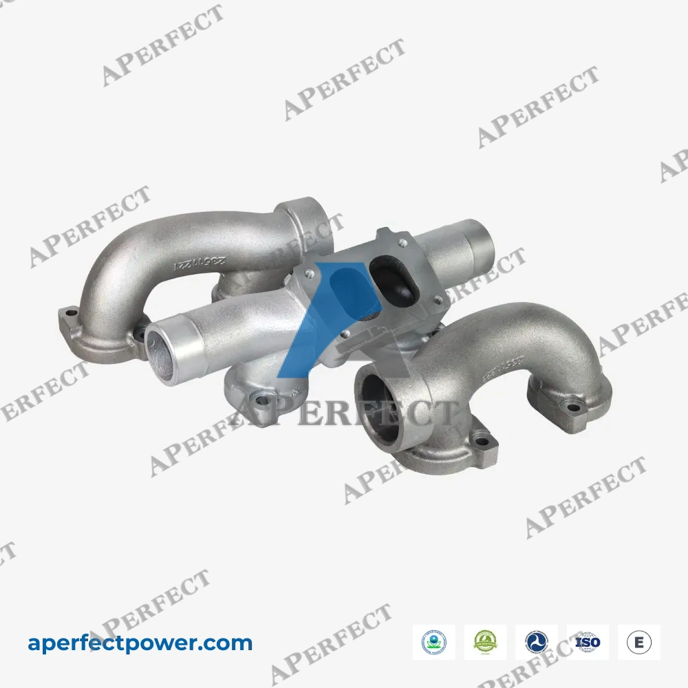 Aperfect exhaust manifold for Detroit Series 60