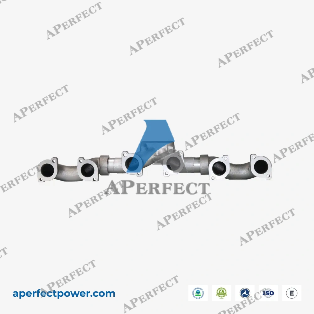 Aperfect exhaust manifold 23512122 Detroit Series 60 side view