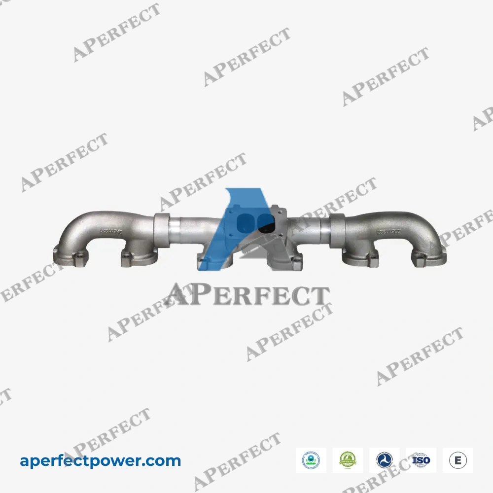 Aperfect exhaust manifold 23512122 Detroit Series 60 flange view