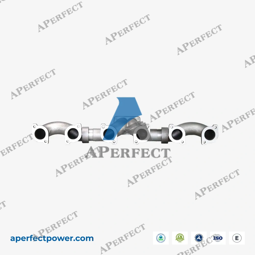 Aperfect exhaust manifold 23519348 Detroit Series 60 side view