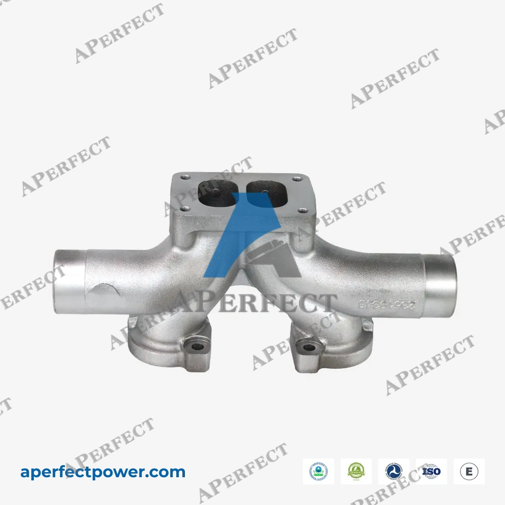 Aperfect exhaust manifold 23519348 Detroit Series 60 detail view
