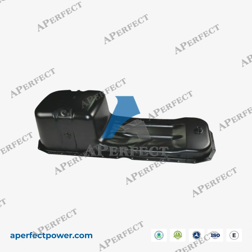 Aperfect oil pan 3679945 Cummins ISX15 angled view