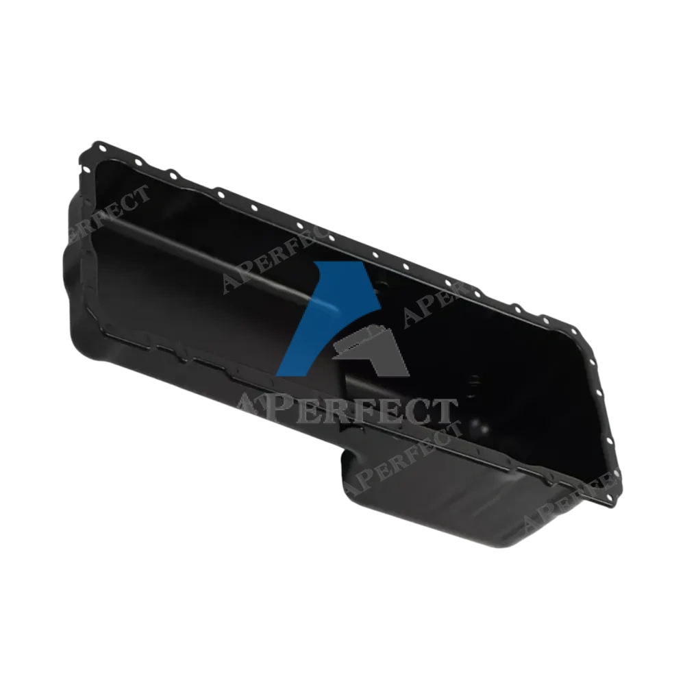 Aperfect oil pan 264-5012 GMC Freightliner Blue Bird side view