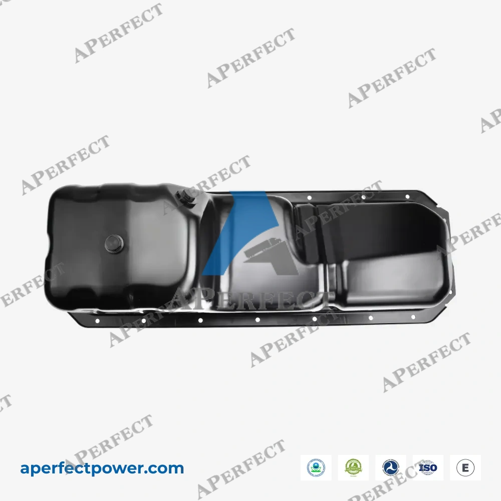 Aperfect oil pan 300580691 International DT466 MaxxForce side view