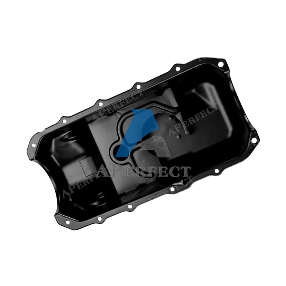 Aperfect oil pan 10131027 Chevrolet Buick Cadillac angled view