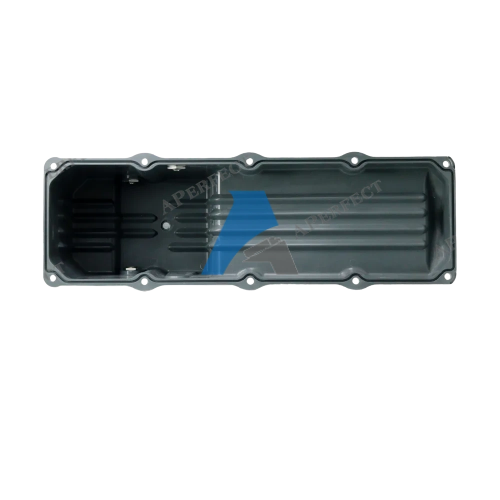 Aperfect oil pan 23521170 Detroit Series 60 Western Star side view