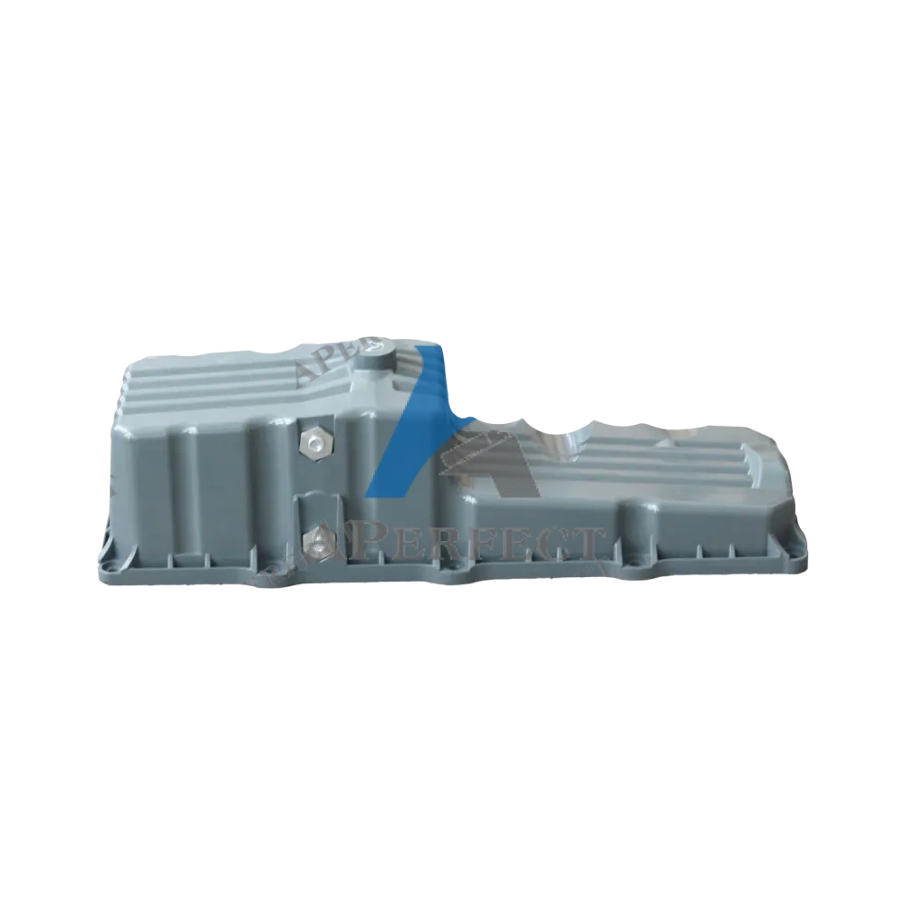 Aperfect oil pan 23522283 Detroit Series 60 rear sump angled view