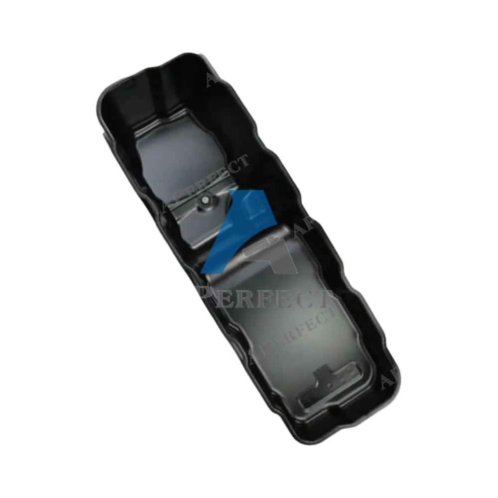 Aperfect oil pan 1883597PE PACCAR MX-13 Peterbilt angled view