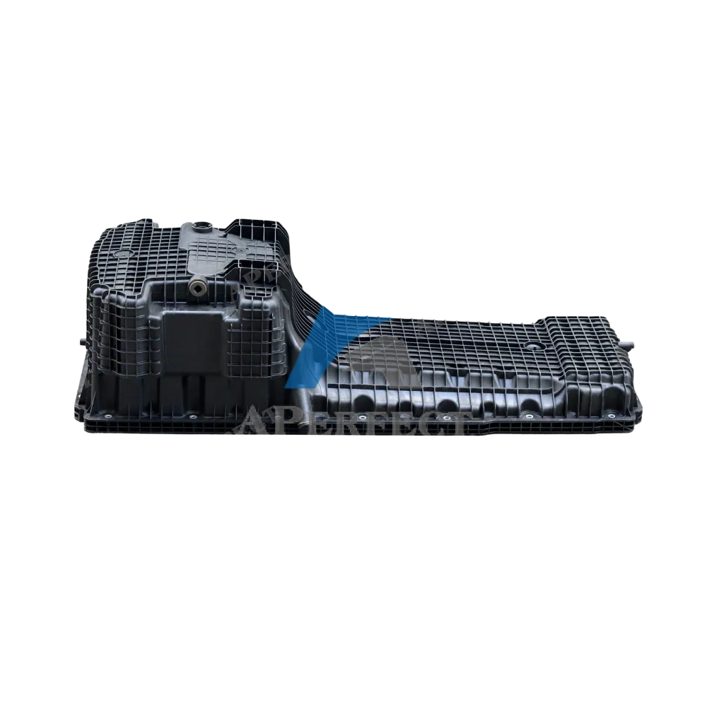 Aperfect oil pan A4730103413 Detroit DD15 angled view