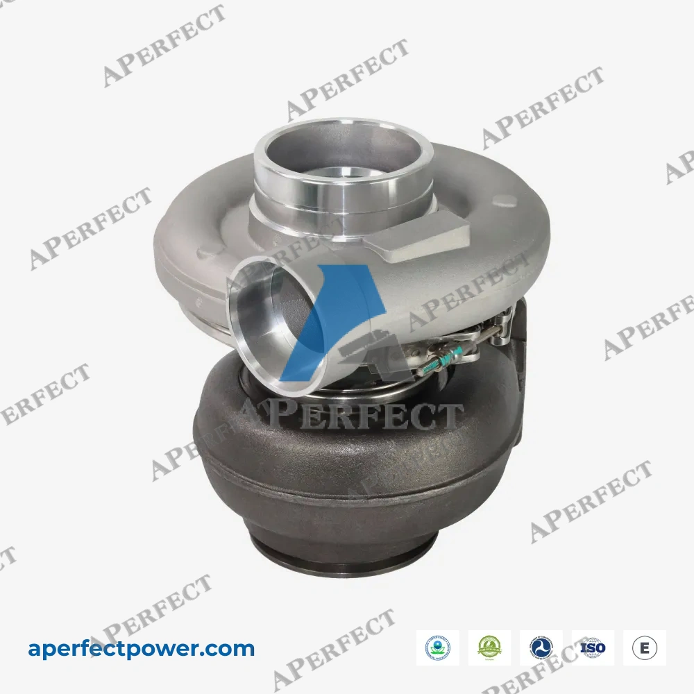 Aperfect HX52 Volvo D12 D12C 430HP compressor side