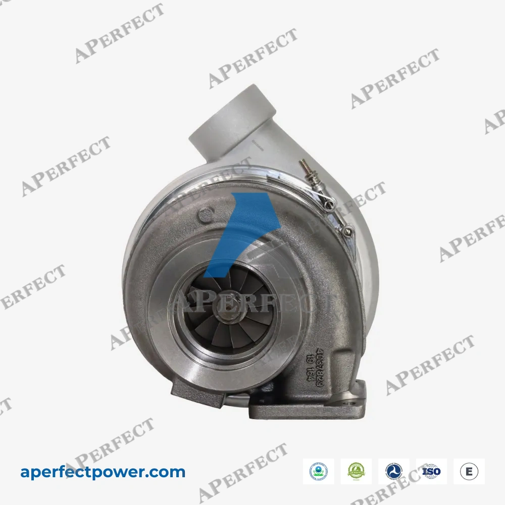 Aperfect HX52 Volvo D12 D12C 430HP turbine side